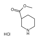 (R)-哌啶-3-羧酸甲酯盐酸盐结构式