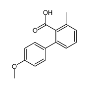 2-(4-methoxyphenyl)-6-methylbenzoic acid结构式