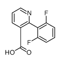 2-(2,6-difluorophenyl)pyridine-3-carboxylic acid Structure