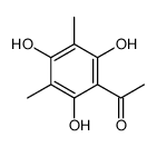 1-(2,4,6-trihydroxy-3,5-dimethylphenyl)ethan-1-one Structure