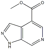1H-吡唑并[3,4-c]吡啶-4-羧酸甲酯结构式