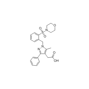 CRTh2拮抗剂1结构式