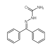 Hydrazinecarboxamide,2-(diphenylmethylene)- Structure