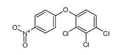 2,3,4-三氯苯基 4-硝基苯醚结构式