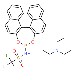 N-(11BS)-[2,1-D：1',2'-F] [1,3,2]二恶磷环庚烷庚烷4-基]-1,1,1-三氟甲烷磺乙胺加合物图片