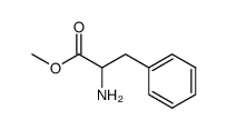 甲基 3-苯基-DL-丙氨酸酯结构式