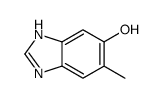 (9ci)-6-甲基-1H-苯并咪唑-5-醇结构式