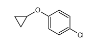 p-Chlorphenyl-cyclopropyl-ether Structure