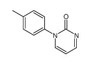 1-(4-methylphenyl)pyrimidin-2-one结构式