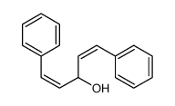 1,5-diphenylpenta-1,4-dien-3-ol Structure