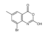 8-Bromo-6-methyl-1H-benzo[d][1,3]oxazine-2,4-dione Structure