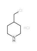 4-(氯甲基)哌啶盐酸盐结构式