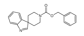 benzyl spiro[indole-3,4'-piperidine]-1'-carboxylate结构式