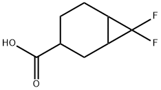 7,7-二氟双环[4.1.0]庚烷-3-羧酸结构式
