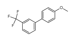 4-METHOXY-3'-TRIFLUOROMETHYLBIPHENYL结构式