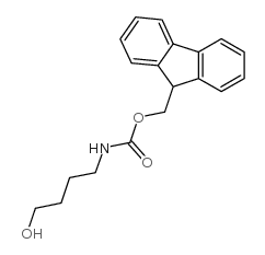 4-(Fmoc-氨基)-1-丁醇结构式