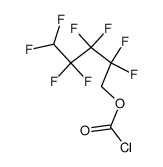 2,2,3,3,4,4,5,5-octafluoropentyl chloroformate Structure