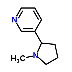 (±)-nicotine Structure