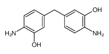 5,5-亚甲基双(2-氨基苯酚)结构式