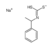 sodium,N-(1-phenylethyl)carbamodithioate Structure