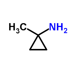 1-甲基环丙胺结构式