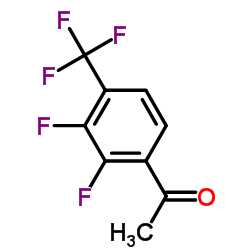 1-(2,3-DIFLUORO-4-(TRIFLUOROMETHYL)PHENYL)ETHANONE Structure