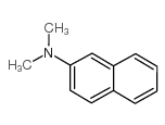 N,N-二甲基-2-萘胺结构式