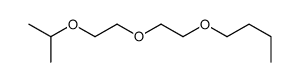 1-[2-(2-propan-2-yloxyethoxy)ethoxy]butane结构式