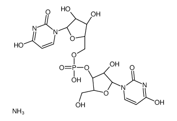 尿苷基(3'5')尿苷铵盐结构式