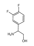(R)-2-Amino-2-(3,4-difluorophenyl)ethanol Structure