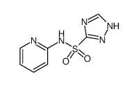1H-1,2,4-Triazole-3-sulfonamide,N-2-pyridinyl-(9CI) Structure