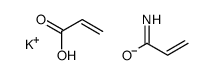 POLY(ACRYLIC ACID-CO-ACRYLAMIDE), POTASSIUM SALT Structure
