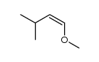 1c-methoxy-3-methyl-but-1-ene Structure