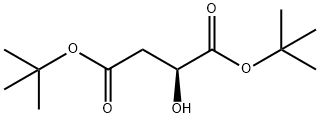 L-苹果酸二叔丁酯结构式