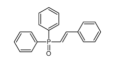 2-diphenylphosphorylethenylbenzene Structure