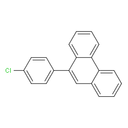 9-(4-Chlorophenyl)phenanthrene Structure