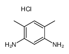 4,6-dimethyl-m-phenylenediamine, dihydrochloride Structure