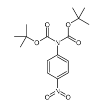 N,N-DI-BOC-4-NITROANILINE Structure
