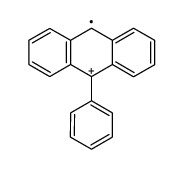 9-phenylanthracene cation radical Structure