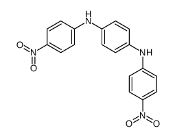 1-N,4-N-bis(4-nitrophenyl)benzene-1,4-diamine结构式