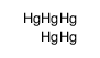 (7,11-dimercurio-1,5,9-trioxa-2,4,6,8,10,12-hexamercuracyclododec-3-yl)mercury,trihydrate Structure