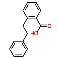 2-(2-Phenylethyl)benzoic acid Structure