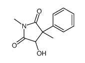 4-hydroxy-1,3-dimethyl-3-phenylpyrrolidine-2,5-dione Structure