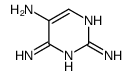 pyrimidine-2,4,5-triamine Structure