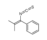 (1-isothiocyanato-2-methylprop-1-enyl)benzene结构式