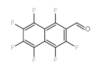 1,3,4,5,6,7,8-七氟-2-萘醛结构式