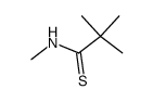 2,2,N-trimethylthiopropanamide结构式