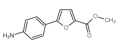 5-(4-AMINOPHENYL)FURAN-2-CARBOXYLIC ACID METHYL ESTER Structure
