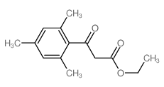 3-氧代-3-(2,4,6-三甲基苯基)丙酸乙酯结构式
