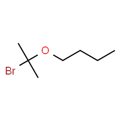 1-(1-Bromo-1-methylethoxy)butane structure